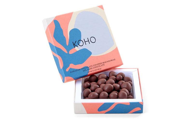 KOHO マカデミアナッツチョコレート 55%ダーク