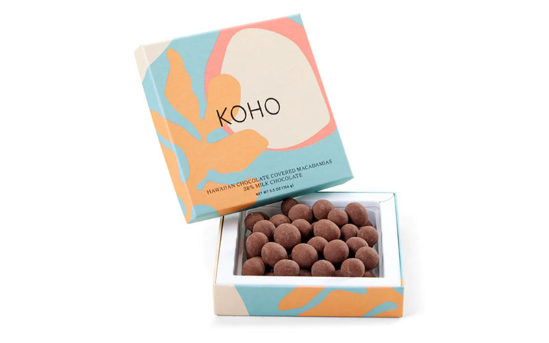 KOHO マカデミアナッツチョコレート 38%カカオ