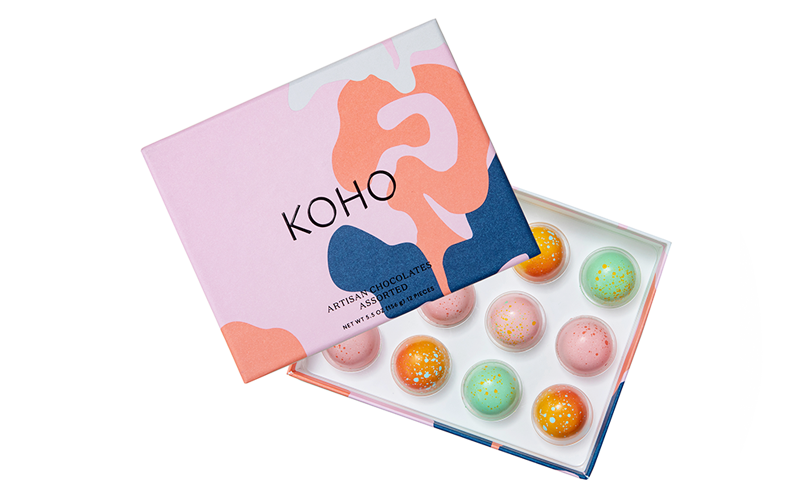 KOHO ボンボンショコラ アソートピンク12pc